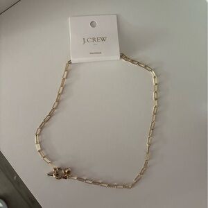 J. Crew Gold Link Necklace